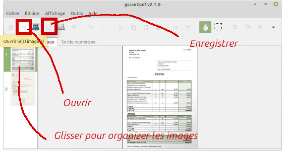 gscan2pdf tuto
