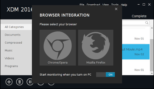 browser xdm