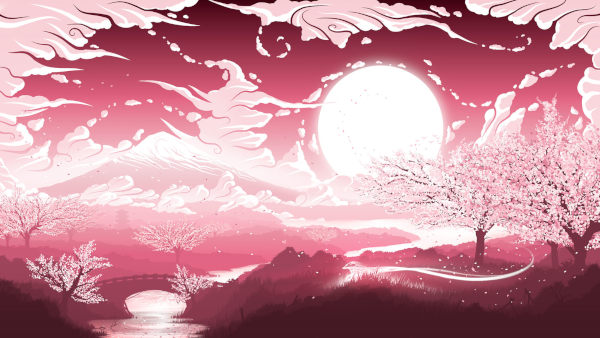 land of the cherry blossoms by sevenics ddvh783 fullview